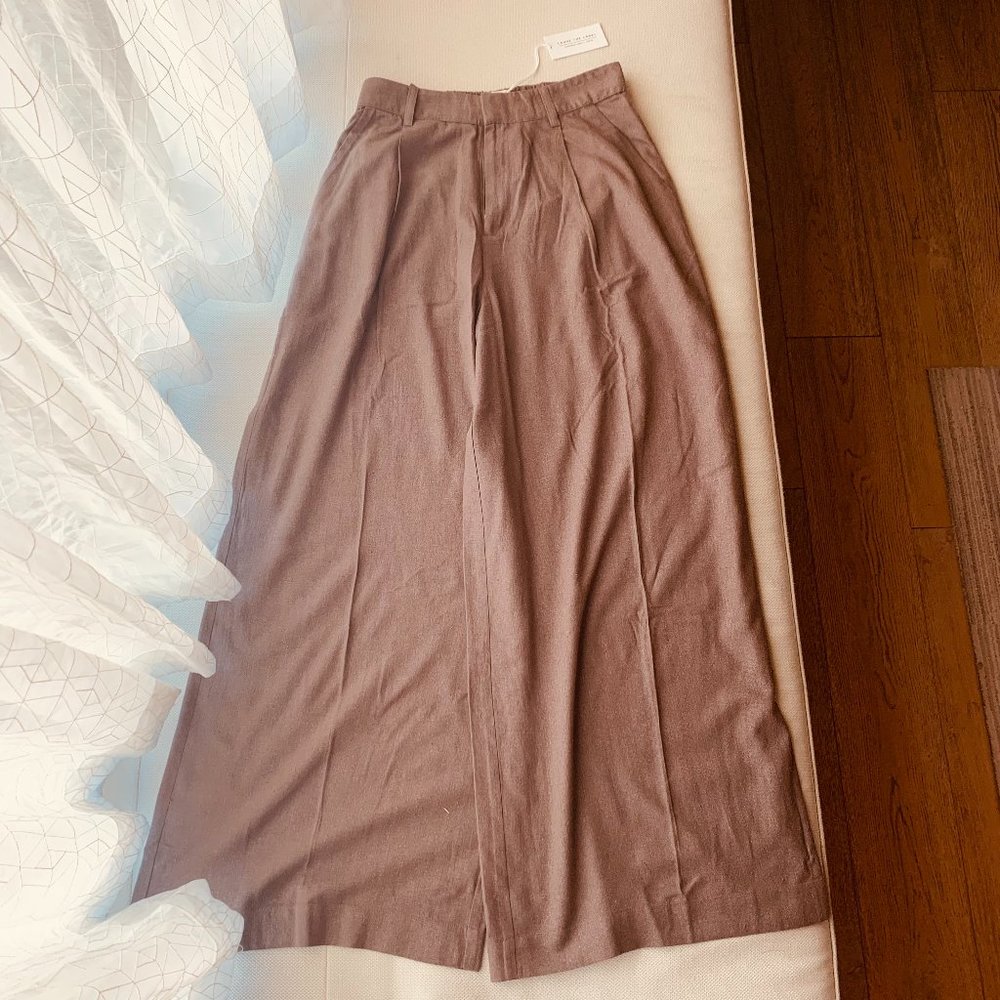 SOLD LAUDE the Hepburn Silk Trouser Pant 8 NWT - Picture 7 of 10